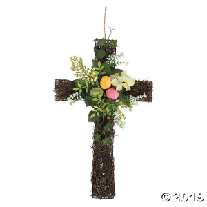 Easter Cross Wall Décor (1 Piece(s))