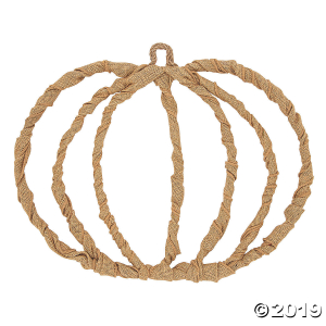 Pumpkin Wire Wreath Frame (1 Piece(s))