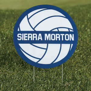 Personalized Volleyball Yard Sign (1 Piece(s))