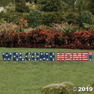 Welcome Home Yard Sign (1 Set(s))
