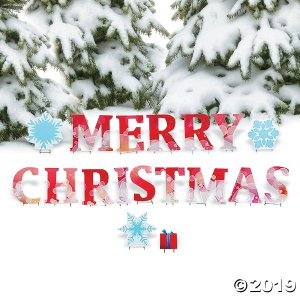 Merry Christmas Yard Sign (1 Piece(s))