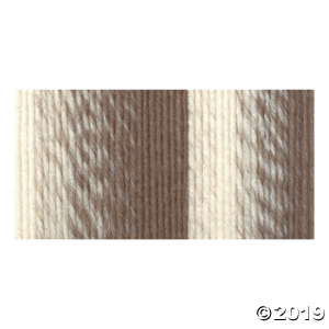 Lion Brand Scarfie Yarn-Cream/Taupe (1 Piece(s))