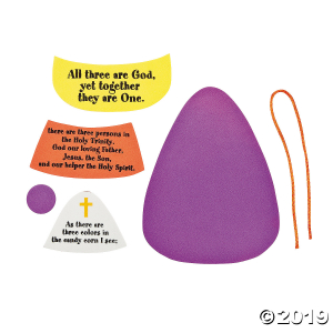 Candy Corn Trinity Craft Kit (Makes 12)