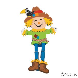 Scarecrow Clothespin Craft Kit (Makes 12)