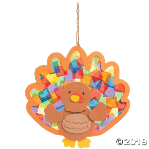 Turkey Tissue Acetate Craft Kit (Makes 12)