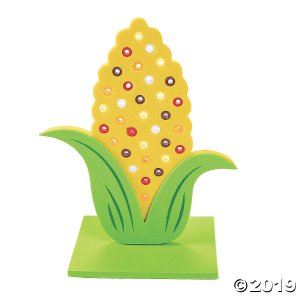 3D Fall Corn Cob Decoration Craft Kit (Makes 12)