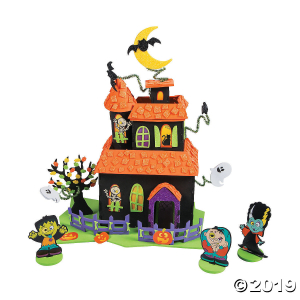 Large Tabletop Haunted House Craft Kit (1 Unit(s))