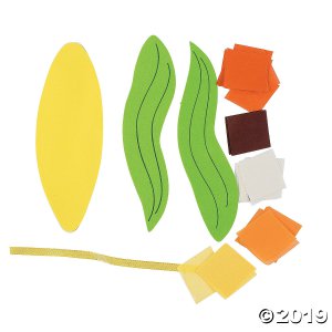 Festive Fall Corn Craft Kit (Makes 12)