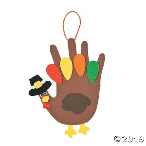 Handprint Turkey Craft Kit (Makes 12)