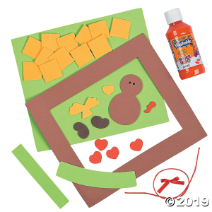 Handprint Fall Keepsake Craft Kit (Makes 12)