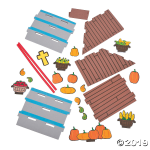 3D Faith Fall Market Stand Craft Kit (Makes 12)