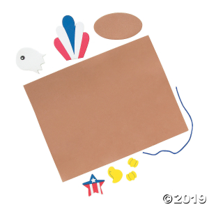 Handprint Patriotic Eagle Craft Kit (Makes 12)