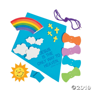 Inspirational Kite Door Sign Craft Kit (Makes 12)