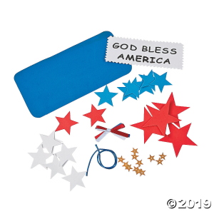 God Bless America Sign Craft Kit (Makes 12)