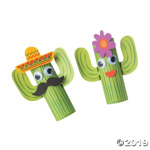 Cactus Craft Roll Craft Kit (Makes 12)