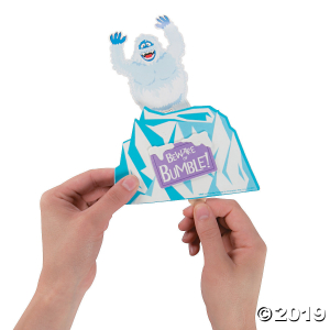 Rudolph the Red-Nosed Reindeer® Bumble Pop-Up Craft Kit (Makes 12)