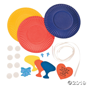 Paper Plate Bible Verse Balloons Craft Kit (Makes 12)