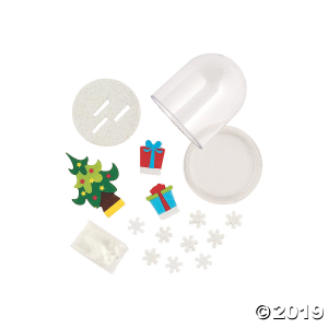 Christmas Snow Globe Craft Kit (6 Piece(s))