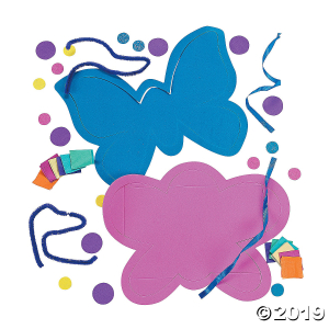 Tissue Paper Butterfly Craft Kit (Makes 12)