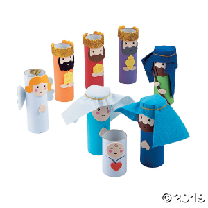 Nativity Craft Roll Craft Kit (1 Set(s))