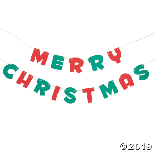 Magic Color Scratch Merry Christmas Banner (1 Set(s))