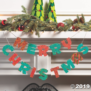 Magic Color Scratch Merry Christmas Banner (1 Set(s))