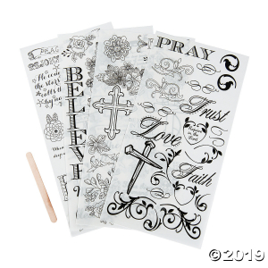 Bible Journaling Rub-Ons (4 Sheet(s))