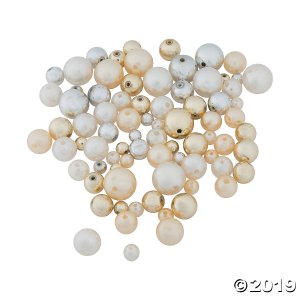 Faux Pearl Craft Bead Assortment (150 Piece(s))