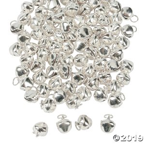 Silvertone Bell Charms (150 Piece(s))