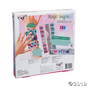 Fashion Angels® Magic Sequin Slap Bracelet Kit (Makes 3)