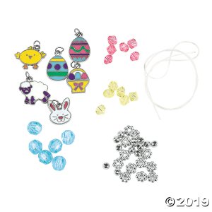 Easter Charm Bracelet Craft Kit (Makes 12)