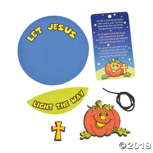 Pumpkin Prayer Ornaments with Card Craft Kit (Makes 12)