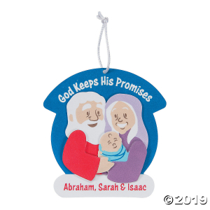 Sarah & Abraham Ornament Craft Kit (Makes 12)