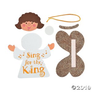 Sing for the King Angel Ornaments Craft Kit (Makes 50)