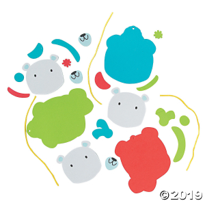 Polar Bear Ornament Craft Kit (Makes 12)