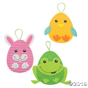 Easter Egg Character Ornament Craft Kit (Makes 12)