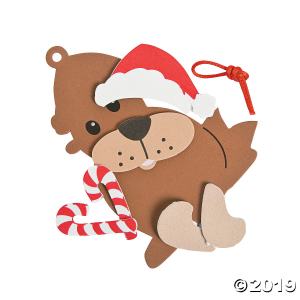 Peppermint Walrus Ornament Craft Kit (Makes 12)