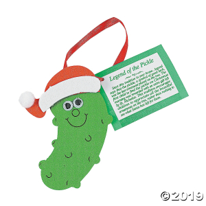 Legend of the Pickle Christmas Ornament Craft Kit (Makes 12)