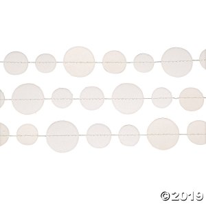 White Circle Ribbon (1 Unit(s))