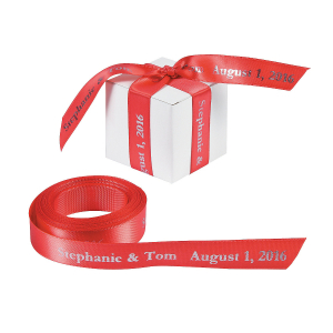 Coral Personalized Ribbon - 5/8 (1 Roll(s))