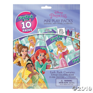 Disney Princess Mini Stationery Play Packs (10 Piece(s))