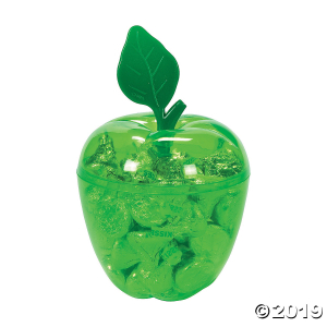 Green Apple Favor Containers (Per Dozen)