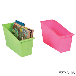 Neon Classroom Book Bins (6 Piece(s))