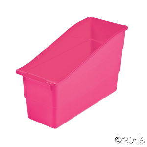 Hot Pink Book Bins (6 Piece(s))