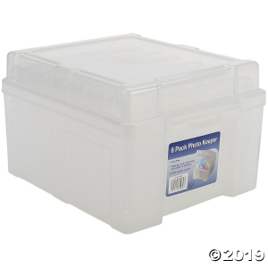 Storage Studios Photo Keeper-Clear 5.25" x 8" x 7.5 (1 Piece(s))