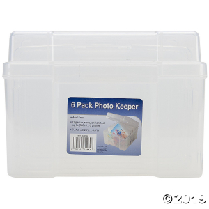 Storage Studios Photo Keeper-Clear 5.25" x 8" x 7.5 (1 Piece(s))