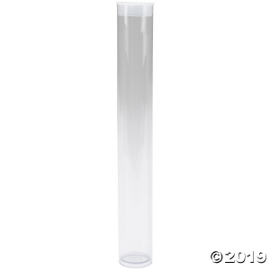 Cherry on Top Craft Tubes W/Plastic Lids 10/Pkg (1 Piece(s))