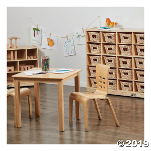 ECR4Kids Birch Storage 25 Cubbie Tray Cabinet (1 Unit(s))