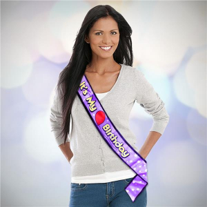 Its My Birthday Sash