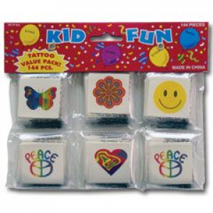 1960s Tattoos (Per 144 pack)